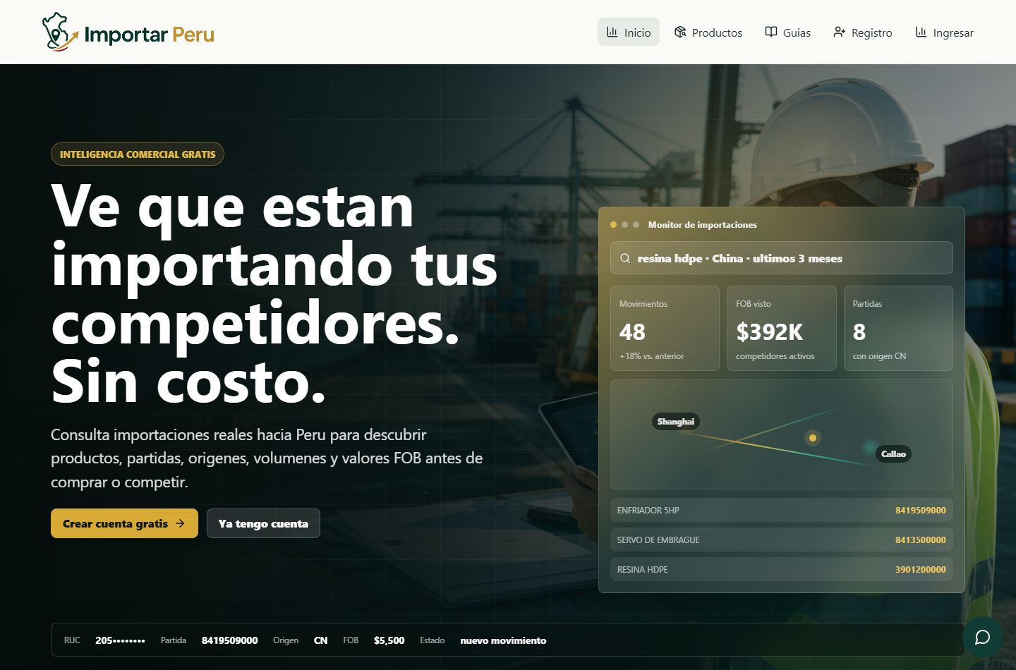 Importar Peru digital product preview